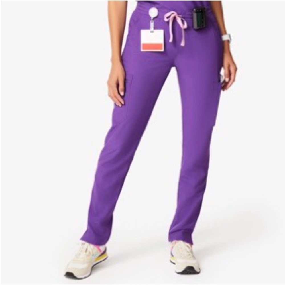 Figs XS Regular Ultra Violet Yola - Skinny Scrub Pants LIMITED EDITION